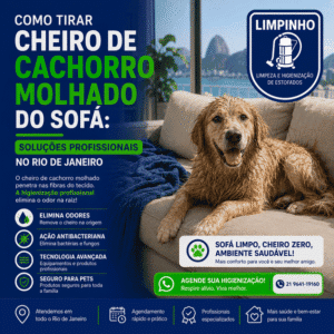 Limpinho - Limpeza - Higienização - Impermeabilização - Estofados